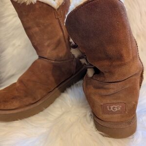 UGG Brown Shearling Boots